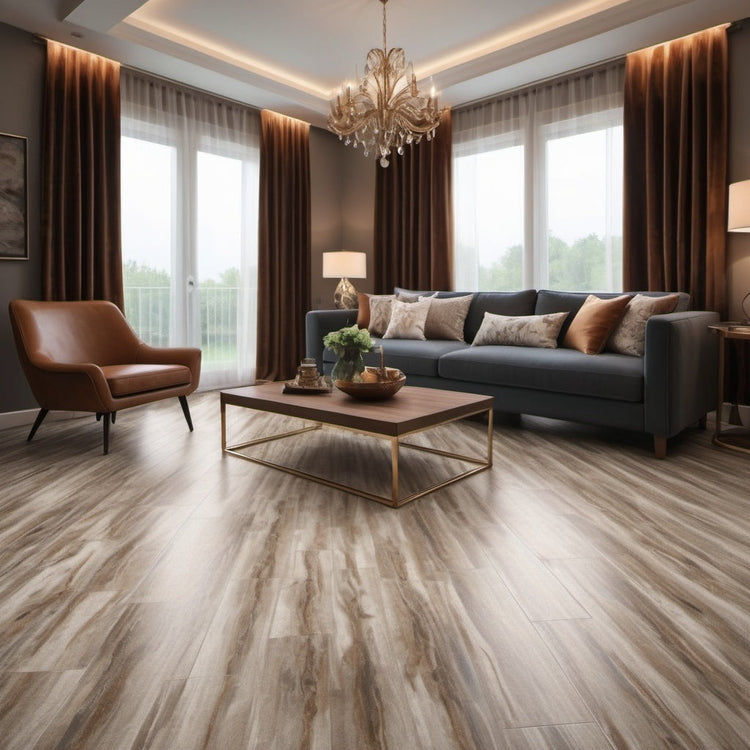 Luxury vinyl flooring