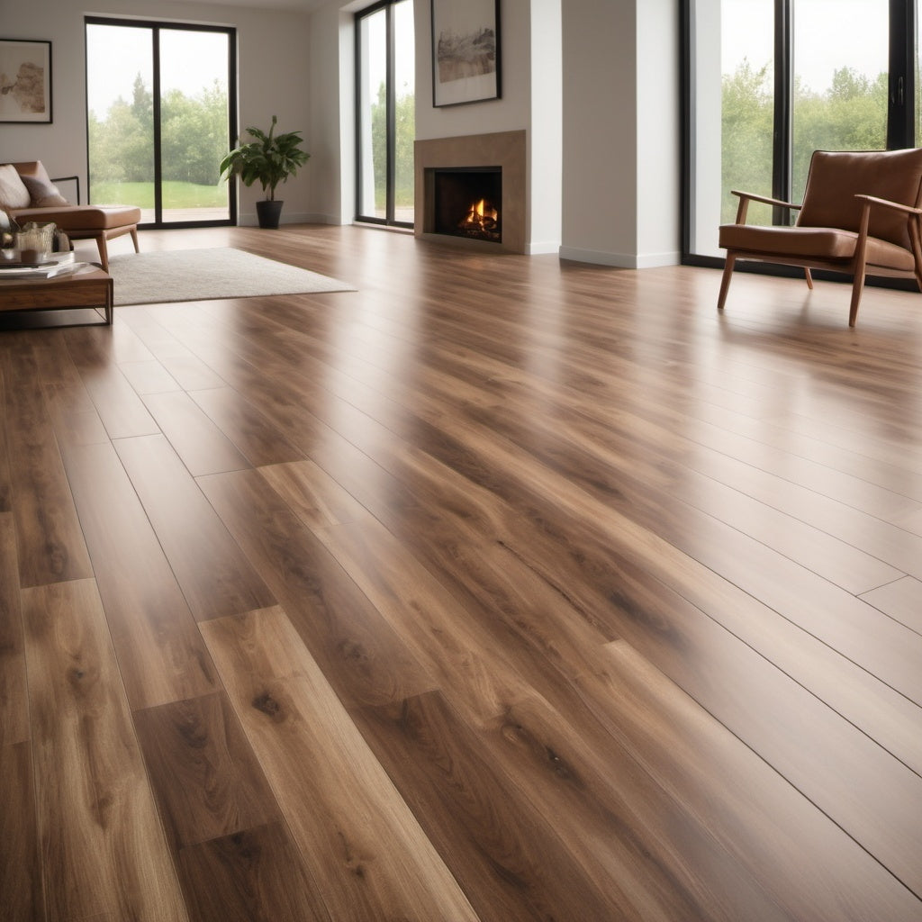 Water-resistant laminate floor