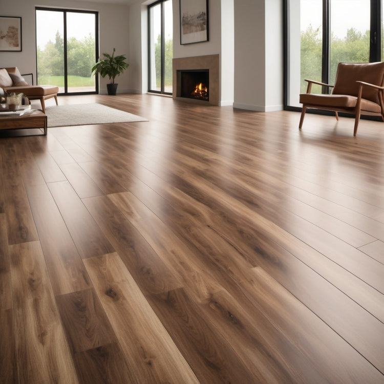 Water-resistant laminate floor