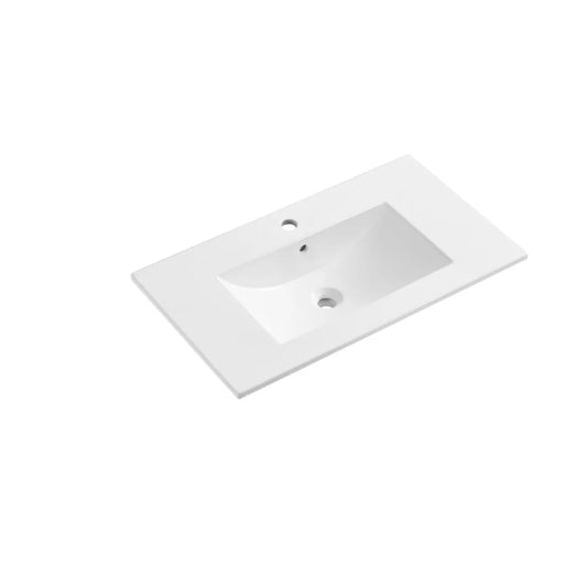 Drop-In Bathroom Sink Overall dimensions :  32 ¹⁄₁₆ x 18 5 ⁄₁₆ x 6 13 ⁄₁₆ in.