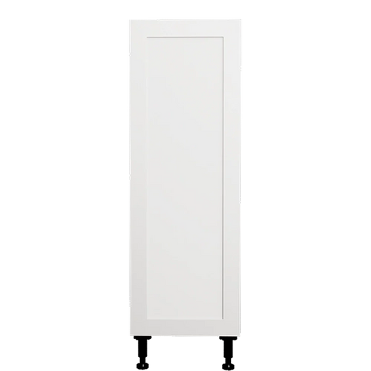 Armoire de cuisine blanche de style Shaker à 1 porte, 12 po de long x 34 3/4 po de haut x 24 po de large