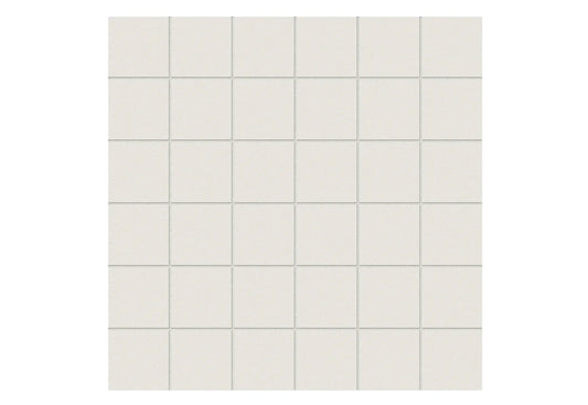 Porcelain Mosaic 2 x 2 in Prima Warm White Matte UnGlaz. 9.58 SF/Box