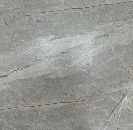 Ceramic Tiles Natural Stone Style Joliet Grey Brushed Rect 24x24 in