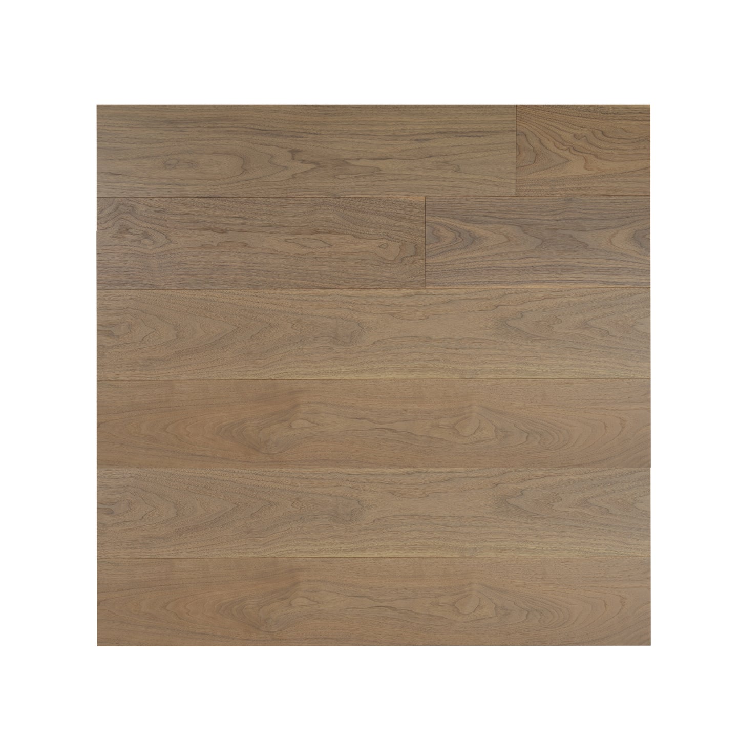 Plancher de bois d'ingénierie Noyer Noir Américain 6 po - Provence / Select 18,75 pi²/boîte