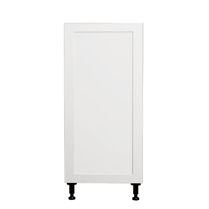 Armoire de cuisine blanche de style Shaker à 1 porte, 21 L x 34 3/4 H x 24 po 