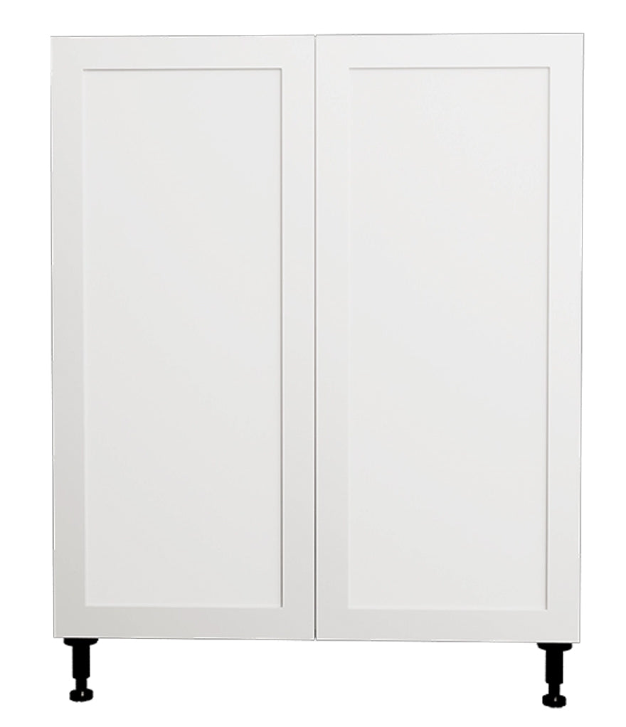 Armoire de cuisine blanche de style Shaker à 2 portes 33L x 34 3/4H x 24 po