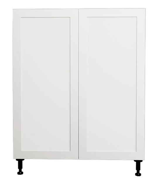 Armoire de cuisine blanche de style Shaker à 2 portes 33L x 34 3/4H x 24 po