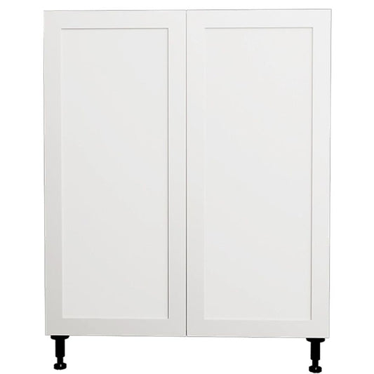 Armoire de cuisine blanche de style Shaker à 2 portes, 36 po L x 34 3/4 po H x 24 po P po/po