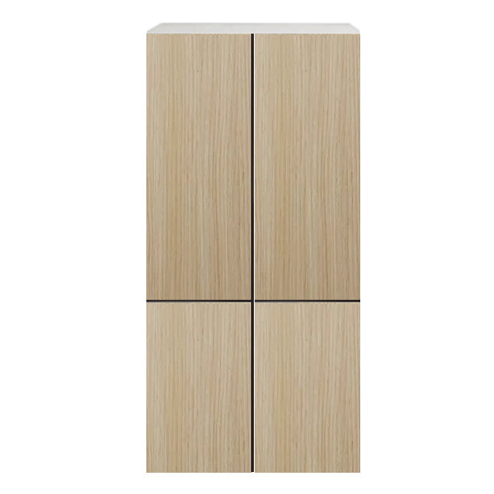 Natural Beauty Kitchen Cabinet Upper Pantry 2 Doors Unit 24 L x 49 ¼ H x 24 P in