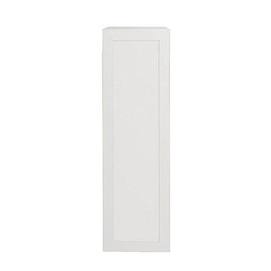 Shaker White Upper Kitchen Cabinet 1 Door 9 L x 30 H x 12 1/2 P in