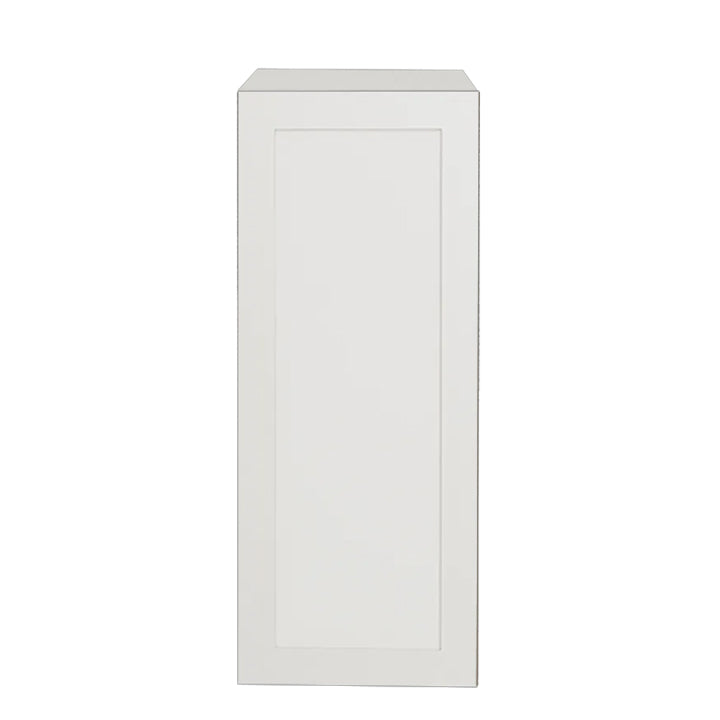 Armoire de cuisine blanche brillante à 1 porte supérieure 12 L x 36 H x 12 1/2  po