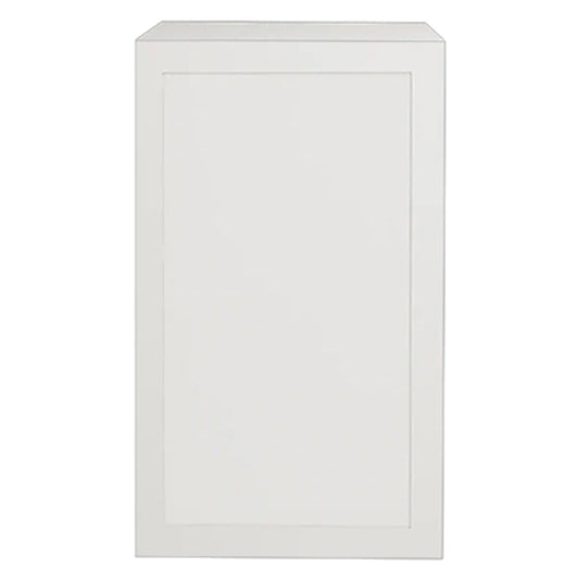 Armoire de cuisine supérieure blanche Shaker 1 porte 21 L x 30 H x 12 1/2 po