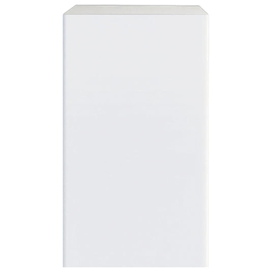 Armoire de cuisine blanche brillante à 1 porte supérieure 21 L x 36 H x 12 1/2 po