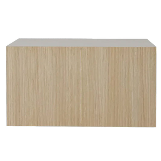 Armoire de cuisine Natural Beauty Réfrigérateur supérieur à 2 portes Unité 28 L x 15 H x 12 1/2 P po