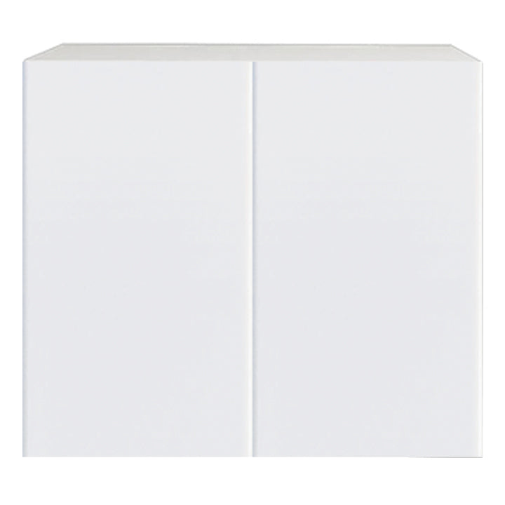 Meuble de cuisine blanc brillant à 2 portes, unité supérieure 33 L x 36 H x 12 1/2 po