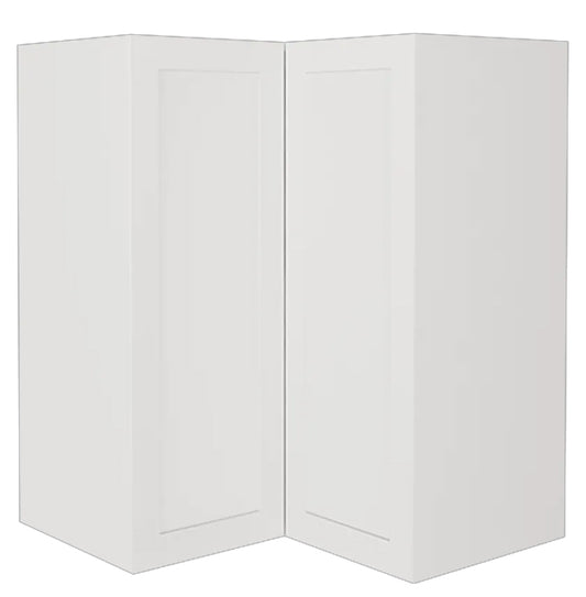 Armoire de cuisine coin supérieur blanc mat de style Shaker 24 L x 36 H x 12 ½ po