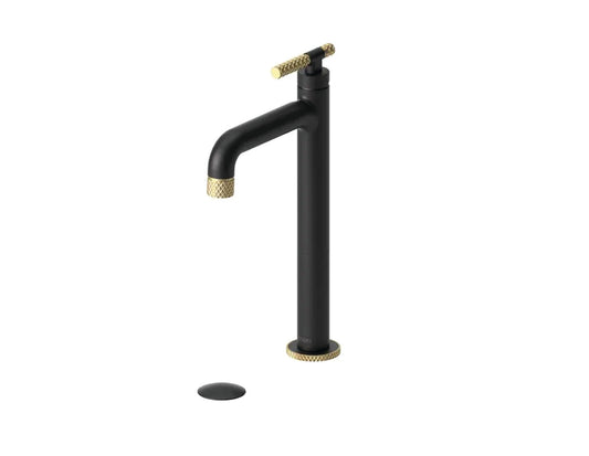 Robinet de lavabo monotrou haut avec drain (overflow) Bellacio-C
