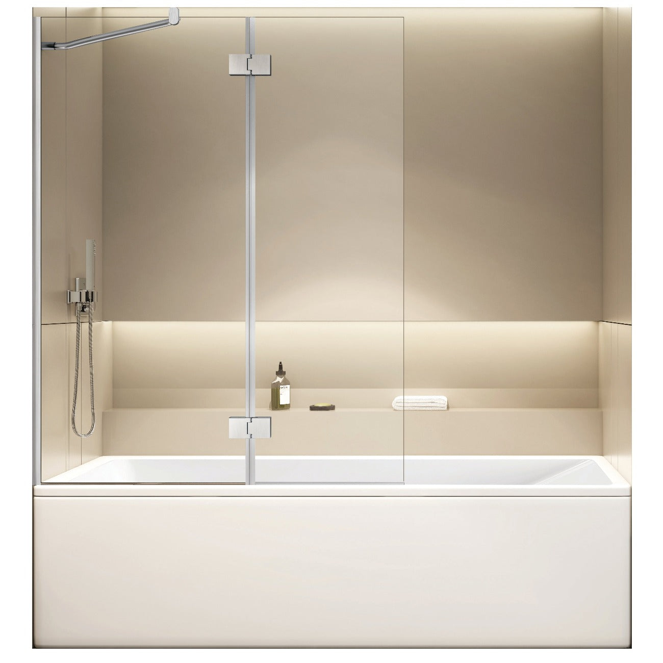 Shower Screen W40 x H57 in.(1016 x 1448 mm)