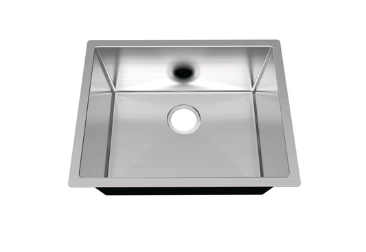 Stainless steel sink 23x18x10 in.  (584 x 457 x 254 mm)