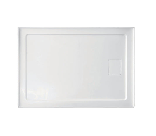 Shower Base Rectangle Right Drain 60x32x3 in