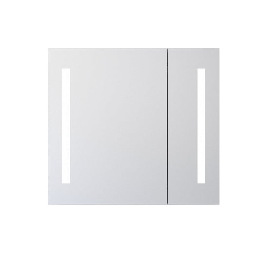 LED Mirror 2 Doors Medicine Cabinet 30x30x5.9 in