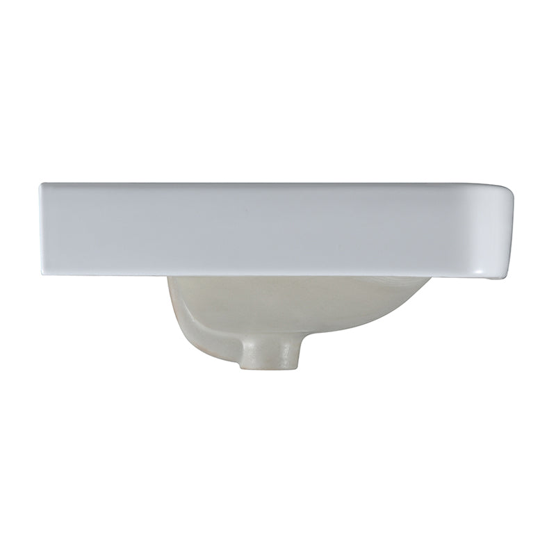 Drop-in  bathroom Ceramic Sink Nortrends Vessel  24x18-3/4x7-7/8 in MJ-287B