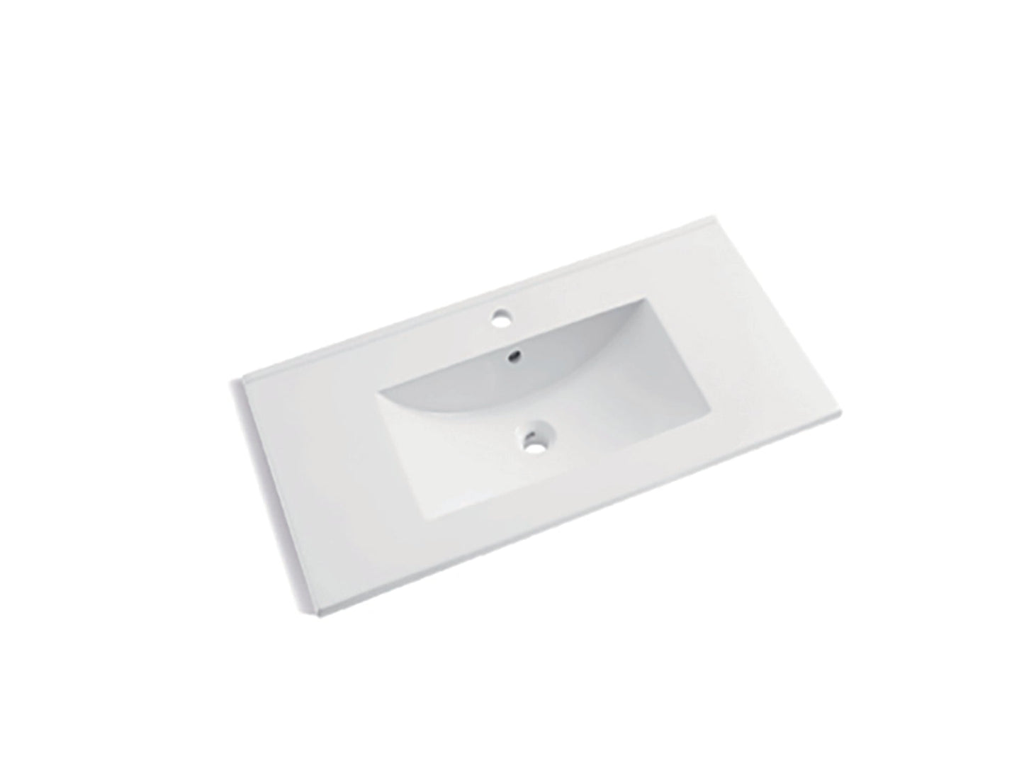 Lavabo de salle de bain à encastrer Dimensions hors tout : 29 15 ⁄₁₆ x 18 5 ⁄₁₆ x 6 13 ⁄₁₆ po