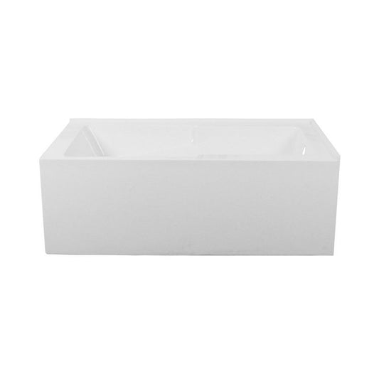 Corner Tub Right Drain  Size: 60×32×22 in 2 Wall