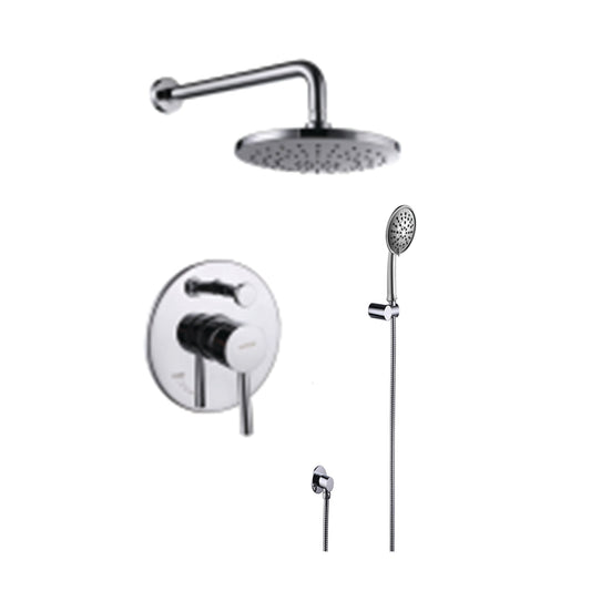 Single Handle Faucet Showerhead with Hand Shower