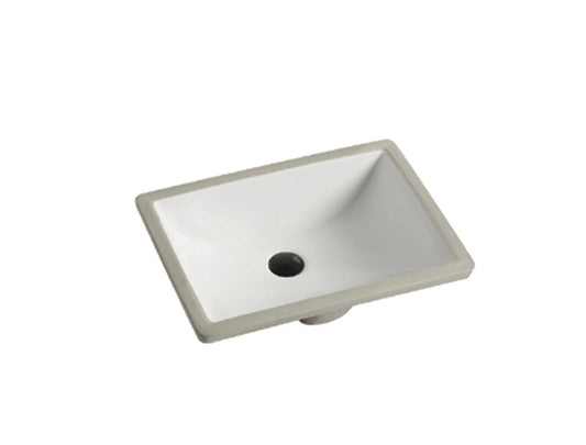 Undermount Bathroom Sink Overall dimension :  18 x 13 x 7 ½ in.