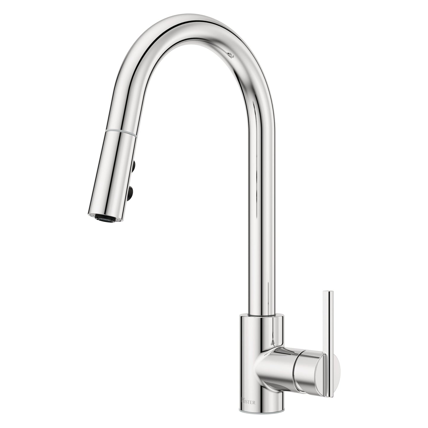 1-Handle Pull-Down Kitchen Faucet, 2 function pull-down sprayer