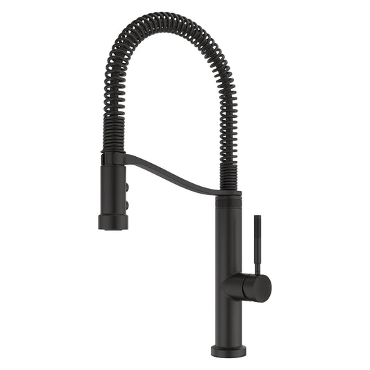 1-Handle Culinary Pull-Down Kitchen Faucet, 3 Function pull-down sprayer