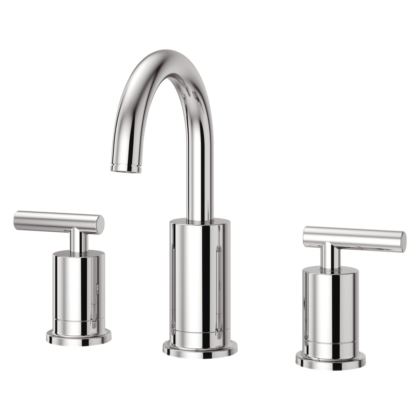 2 Handle 8" Widespread Bathroom Faucet, 8” – 20” variable installation