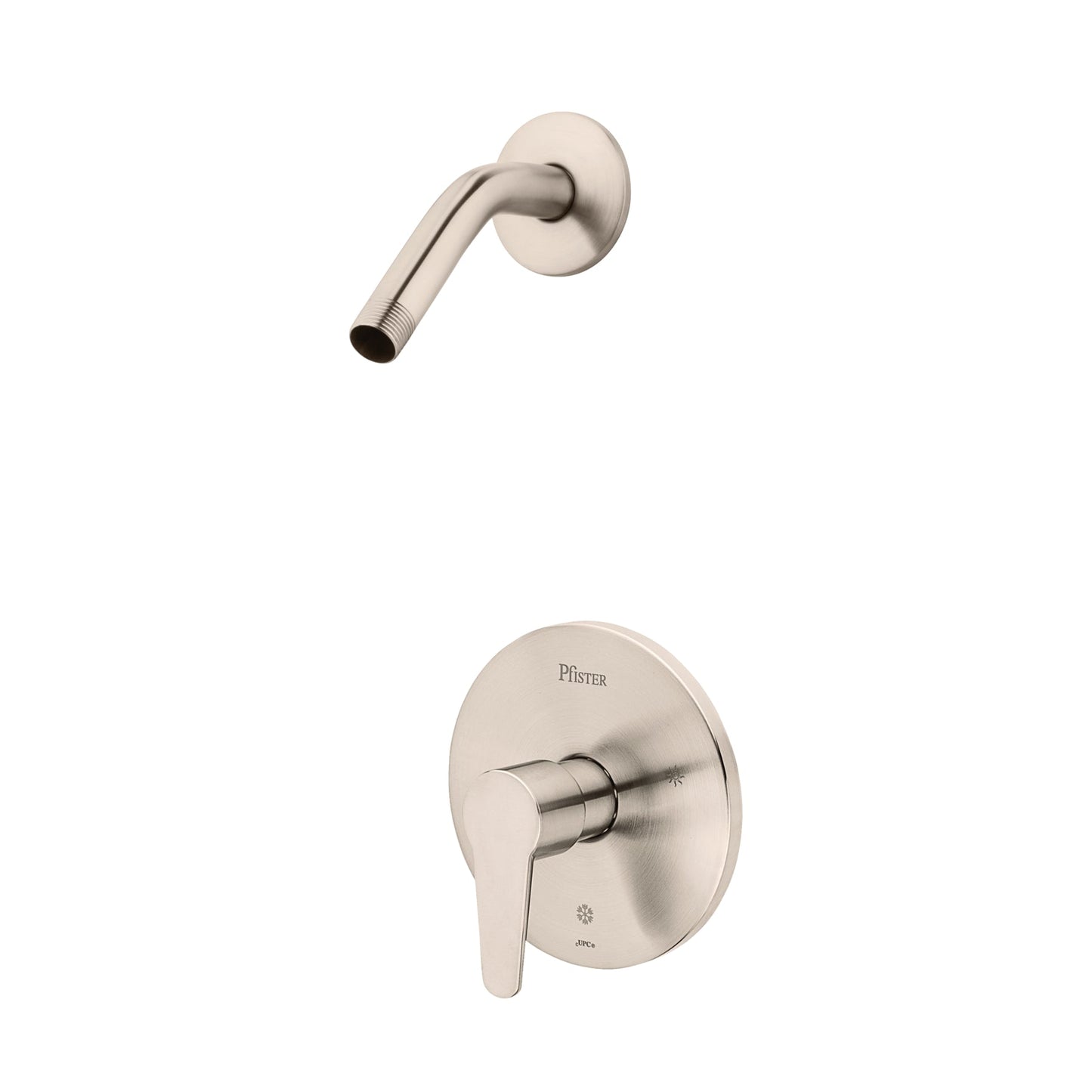 Round Handle Shower Only Trim Kit Without Showerhead