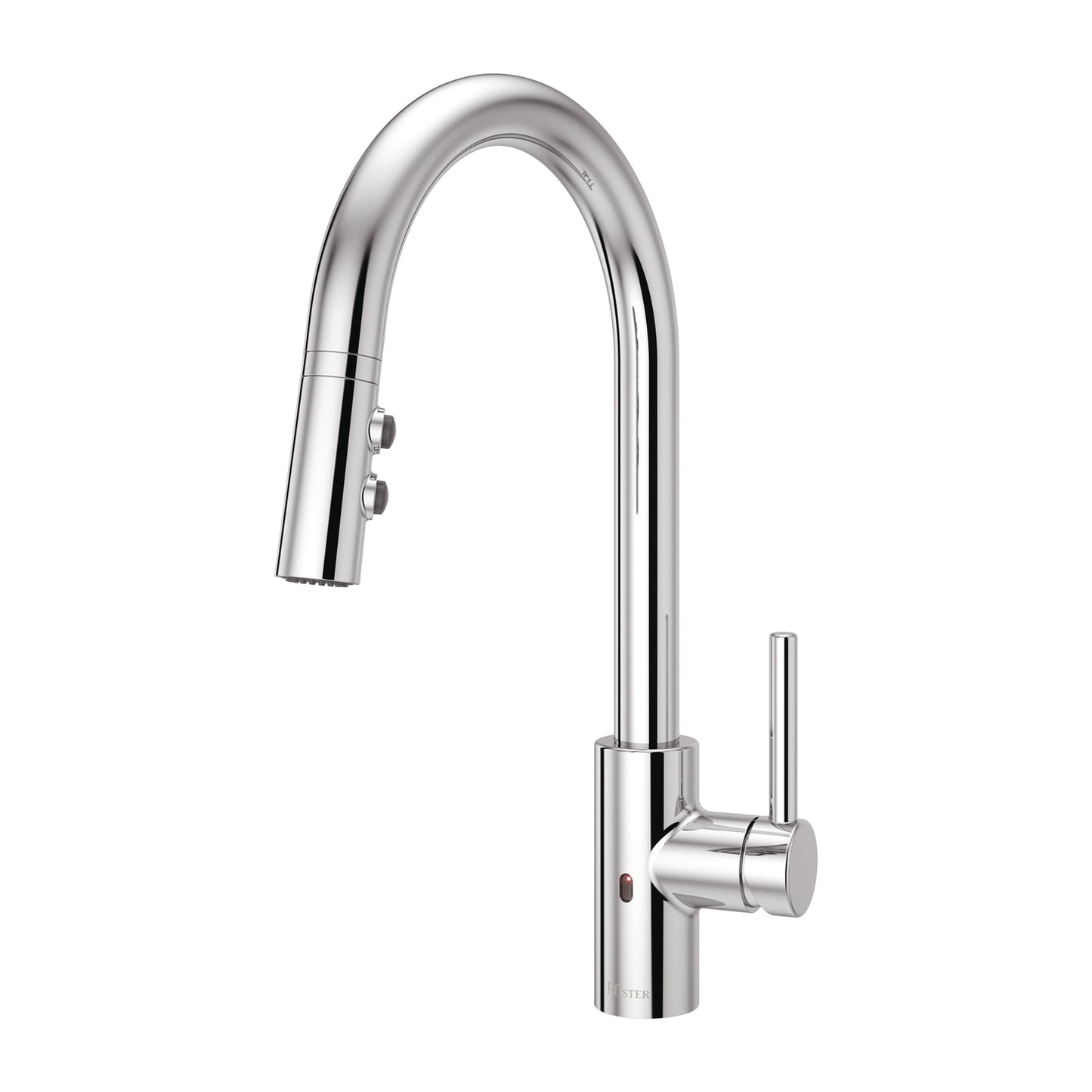 1-Handle Touchless Kitchen Faucet, 3 Function pull-down sprayer