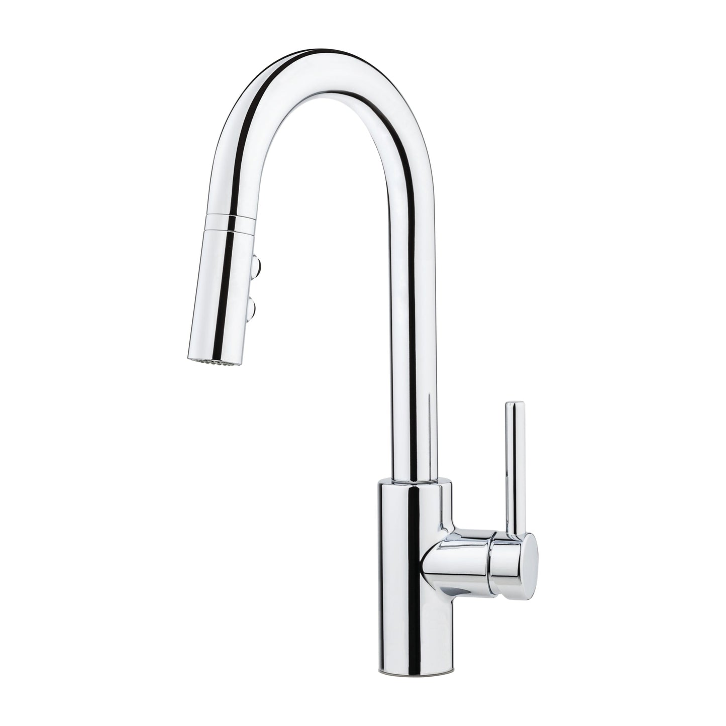 1-Handle Pull-Down Bar & Prep Faucet, 3 Function pull-down sprayer