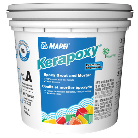 Warm Grey 93 "Kerapoxy" Stain-Free Grout and Mortar 945ml