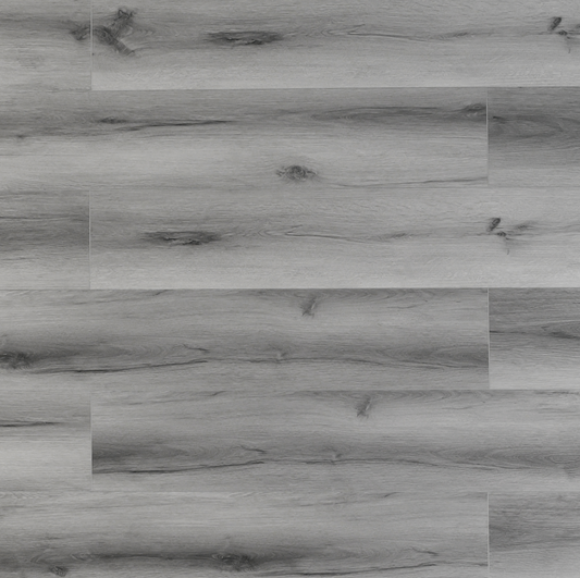 2.99 $ / SF- Box  30.10 SF - Vinyl SPC 6mm Plank Flooring 59.84 x 9.06 x .24 in  Color Gray