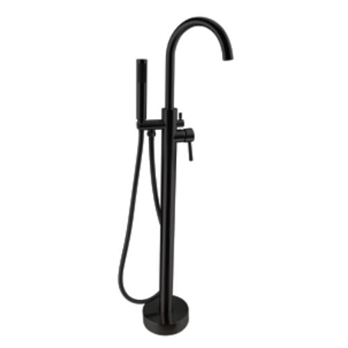 Freestanding Bathub Faucet & Handheld Shower Matte Black