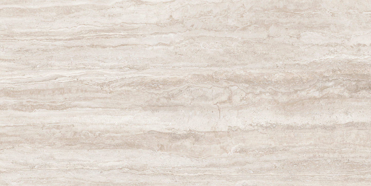 3,99 $ SF / Boîte de 12 SF / Carreaux de porcelaine aspect pierre naturelle Verona Ivory Polished Tile 12x24 po J10